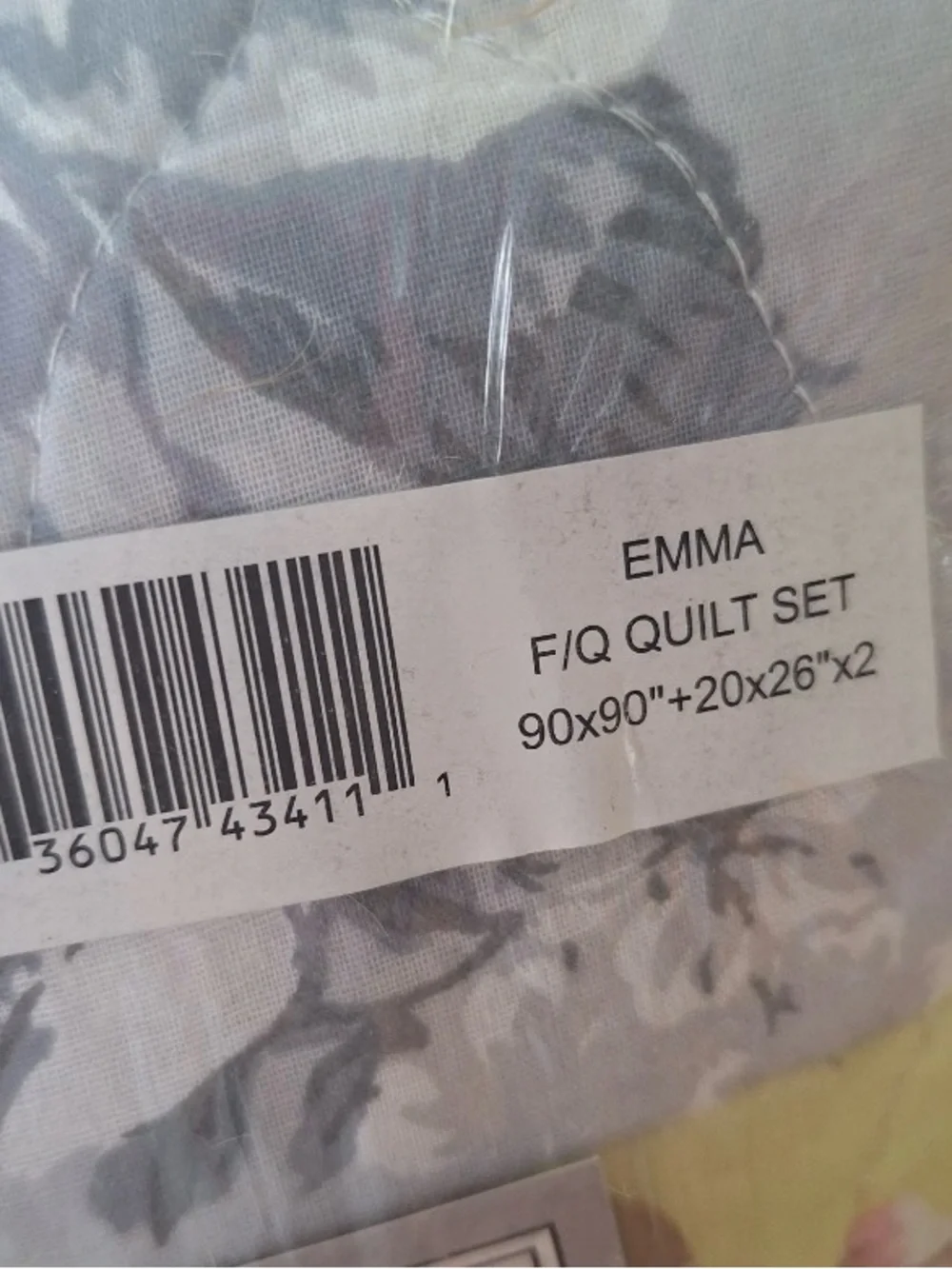 Greenland Home Fashions Emma Traditional Floral Print 3 Piece Quilt Set, Full/Qu